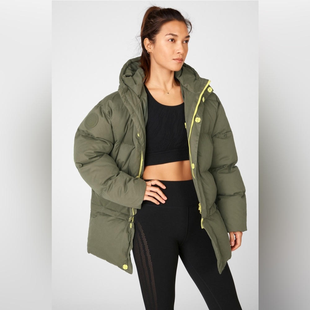 Fabletics Jean Convertible Puffer Coat